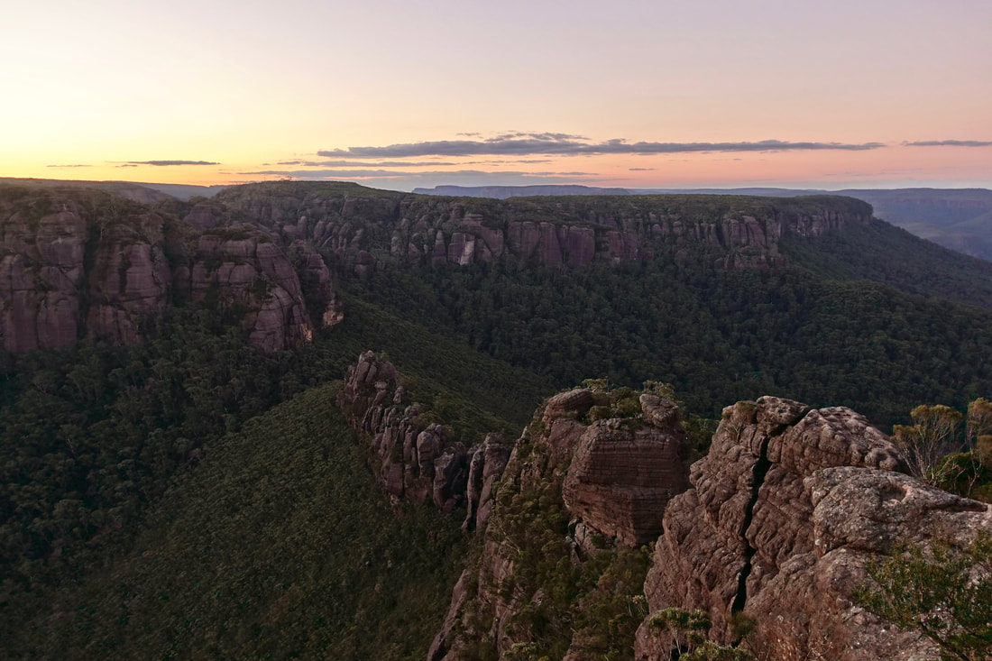 Hike up the Castle in the Budawangs of Australia