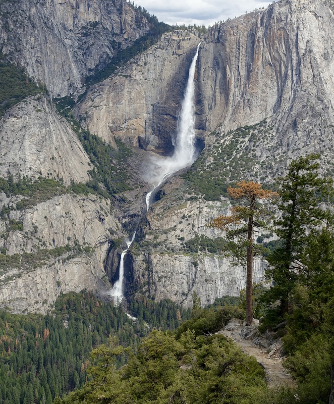 Yosemite Falls in the spring