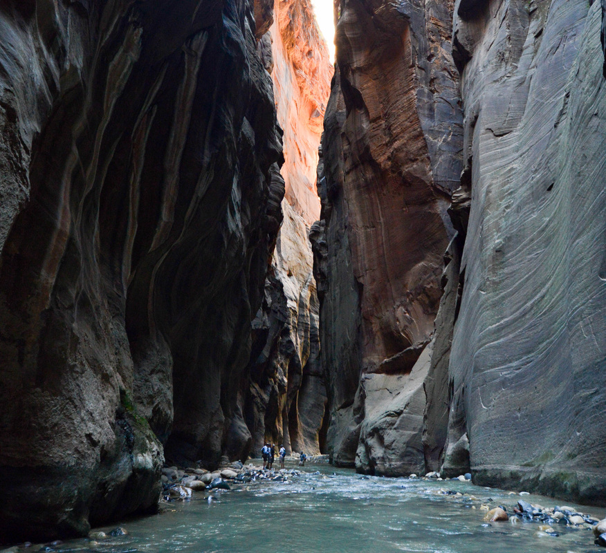 Wall Street Section of zion narrows