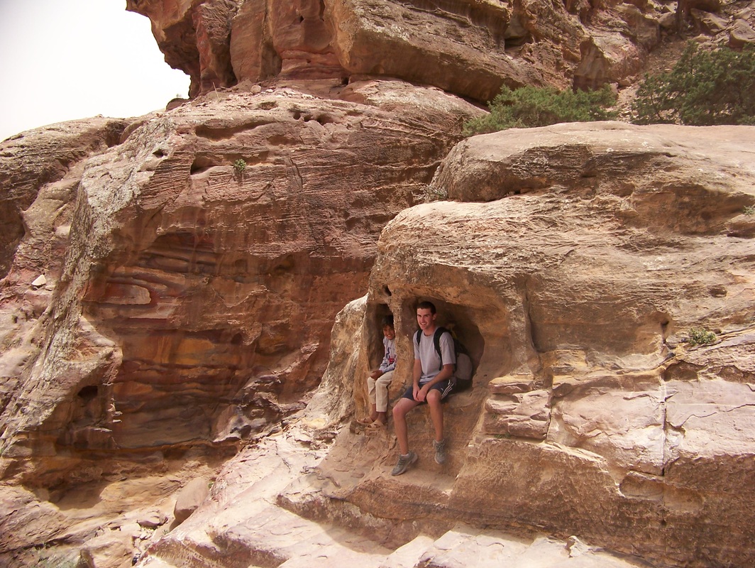 Shade in Petra Jordan
