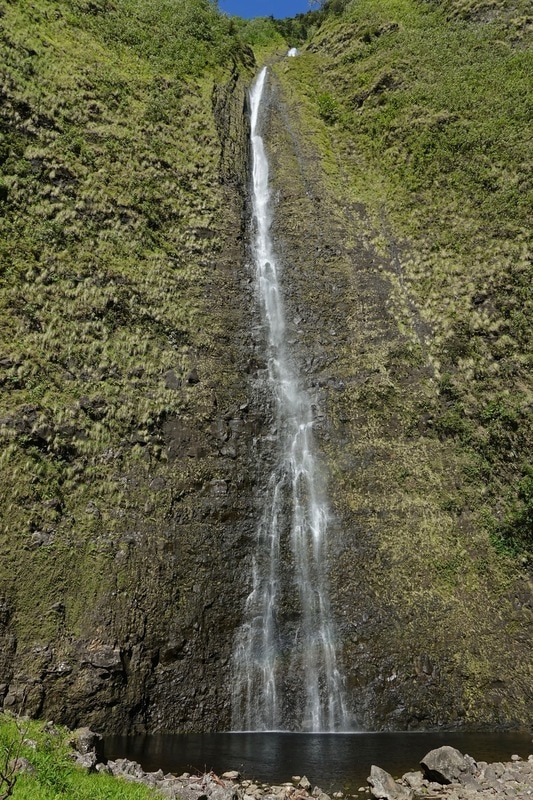 Wai'ilikahi Falls hike from the campground