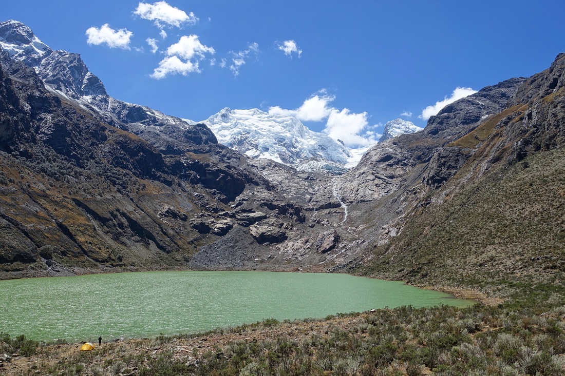 Laguna Shallap Hike around Huaraz Peru