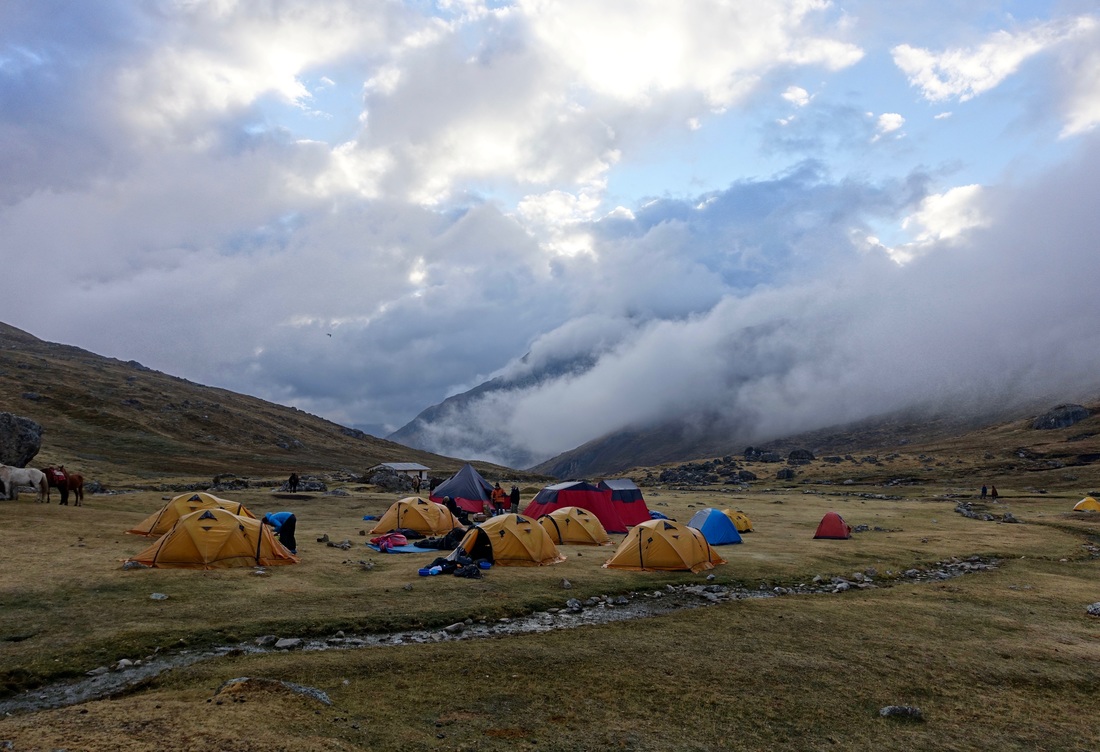 Huayhuash Camp