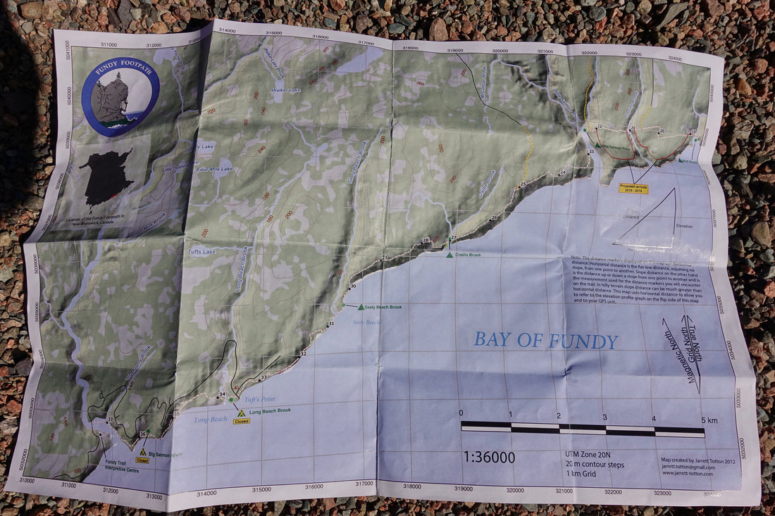 Fundy Footpath official map