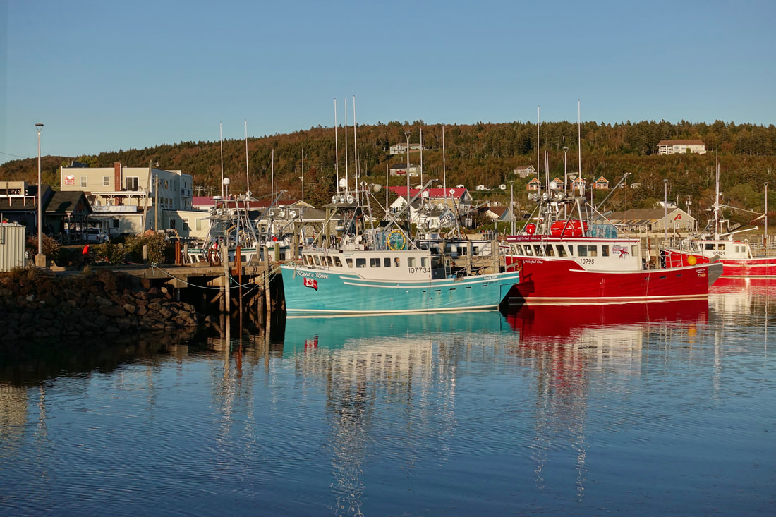 Town of Alma on the Fundy Trek
